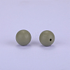 Round Silicone Focal Beads SI-JX0046A-113-2