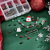 DIY Christmas Charm Brooch Making Kit DIY-SC0019-53-4