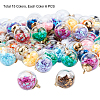Glass Ball Pendants GLAA-PH0007-58-7