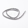 Non-magnetic Synthetic Hematite Beads Strands G-A140-10-2