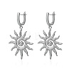 Alloy & CCB Plastic Hoop Earrings FS-WGFFF0F-02-1