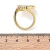 Brass Micro Pave Clear Cubic Zirconia Cuff Open Rings KK-CBA56EF-41C-G-5