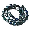 Natural Chrysocolla and Lapis Lazuli Beads Strands G-N330-031-2