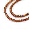 Glass Beads Strands GLAA-N041-008J-3