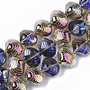 Electroplate Glass Beads Strands X-EGLA-S189-002B-03-1