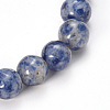 Natural Sodalite Beaded Stretch Bracelets BJEW-Q692-35-8mm-2