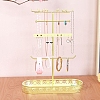 Iron Earrings Storage Rack PW-WG822C6-03-5