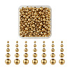 Mega Pet 400Pcs 5 Style 304 Stainless Steel Beads STAS-MP0001-10-1