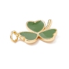 Brass Enamel Pendants KK-P217-03G-05-3