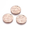 Ion Plating(IP) Stainless Steel Pendants STAS-I098-04-RG-3