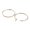 Ring 304 Stainless Steel Hoop Earrings for Women Men EJEW-B049-02G-G-2