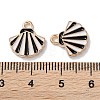 Alloy Enamel Pendants ENAM-O001-02A-G-3