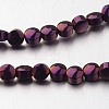 Electroplate Non-magnetic Synthetic Hematite Bead Strands G-F300-33B-04-1