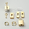 Alloy Bag Lock Clasp Set FIND-WH0033-19LG-1