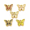 304 Stainless Steel Enamel Pendants STAS-B085-43G-1