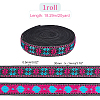 Ethnic Style Polyester Ribbons OCOR-WH0074-29-2