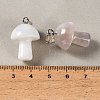 Natural African White Opal Pendants GG-CBAA0EE-05P-27-3