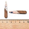 Resin and Walnut Pendants LS-FIND-R051-08C-3