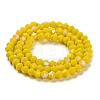 Opaque Solid Color Imitation Jade Glass Beads Strands LS-EGLA-A039-P4mm-L05-2