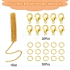 DIY Chains Bracelet Necklace Making Kit DIY-YW0005-82G-4