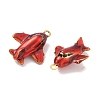 304 Stainless Steel Enamel Pendants STAS-L316-20G-2