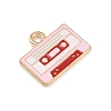 Valentine's Day Alloy Enamel Pendants ENAM-I084-01KCG-16-2