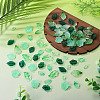 80Pcs 8 Styles Transparent Glass Pendants & Beads Sets DGLA-TA0001-63-5