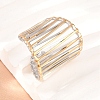 304 Stainless Steel Cuff Open Rings SA-H001-10GP-2