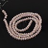 Electroplate Glass Beads Strands LS-EGLA-D020-4x3mm-69-2