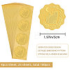 Self Adhesive Gold Foil Embossed Stickers DIY-WH0211-138-2