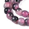 Dyed Natural White Jade Beads Strands G-T138-D01-3