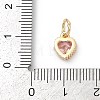 Brass Micro Pave Cubic Zirconia Pendants KK-H204-01KCG-02-3