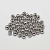 Rack Plating Brass Round Spacer Beads X1-KK-I601-6mm-P-RS-2
