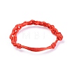 Adjustable Nylon Thread Braided Cord Bracelet BJEW-JB04330-02-3