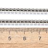 Tarnish Resistant 304 Stainless Steel Box Chain Necklaces NJEW-P244-01P-3