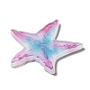Ocean Themed Opaque Printed Acrylic Pendants SACR-L004-03C-3