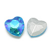 Pointed Back Glass Rhinestone Cabochons RGLA-T015-12mm-05-2