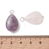 Natural Mixed Gemstone Pendants PALLOY-JF05387-02-4