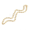 Brass Bar Link Chain Necklaces NJEW-JN03355-1