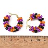 Halloween 201 Stainless Steel Hoop Earrings for Women EJEW-JE07510-5