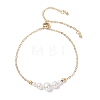 Brass Cable Chains Slider Bracelets BJEW-JB12813-01-2