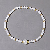 Natural Quartz Crystal Beaded Stretch Bracelets for Women BG9690-1-1