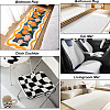 Plum Blossom Pattern Non-woven Polyester Anti-Skid Fabrics DIY-WH0453-90A-5