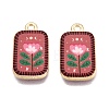 Printed Alloy Pendants PALLOY-SZC0008-13B-1