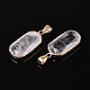Natural Quartz Crystal Pendants G-N349-03A-G-2