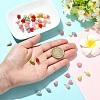 48Pcs 8 Colors Opaque Resin Charms PALLOY-YW00209-5