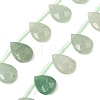 Natural Green Aventurine Beads Strands GG-CBA0487-A01-8x12mm-1