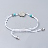 Adjustable Nylon Thread Braided Beads Bracelets BJEW-JB04440-5