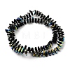 Electroplate Glass Beads Strands EGLA-S176-05A-B15-2