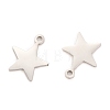 Tarnish Resistant 304 Stainless Steel Charms STAS-I151-32P-2